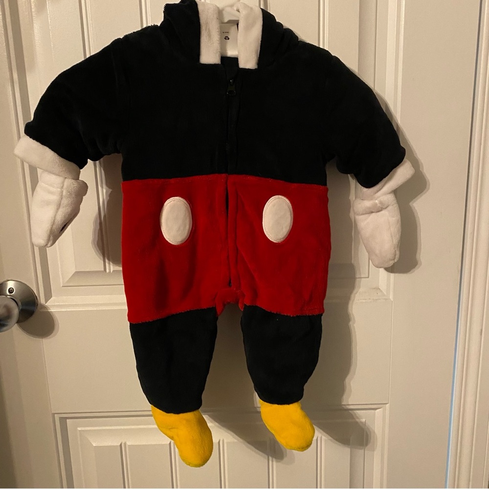 Disney Mickey Mouse Costume Size 3-6 Months
